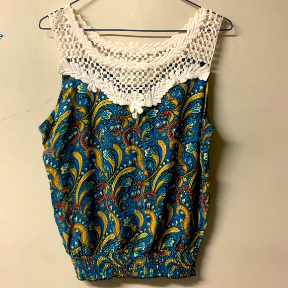 Paisley pattern Top - Picture 3 of 5